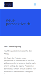 Mobile Screenshot of neue-perspektive.ch